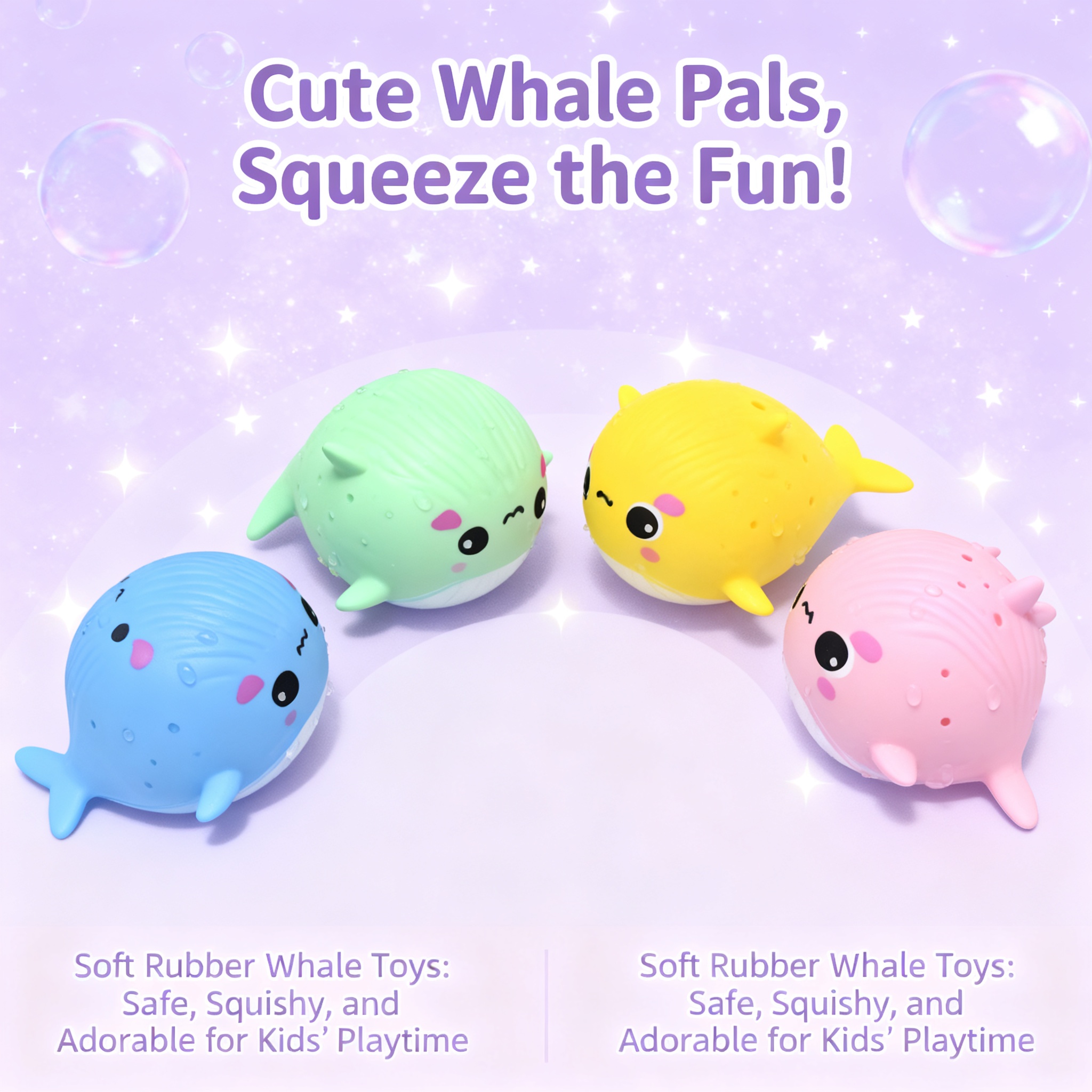 Kids Toys Play - Squeezing Stress Relief Baby Bath Toys