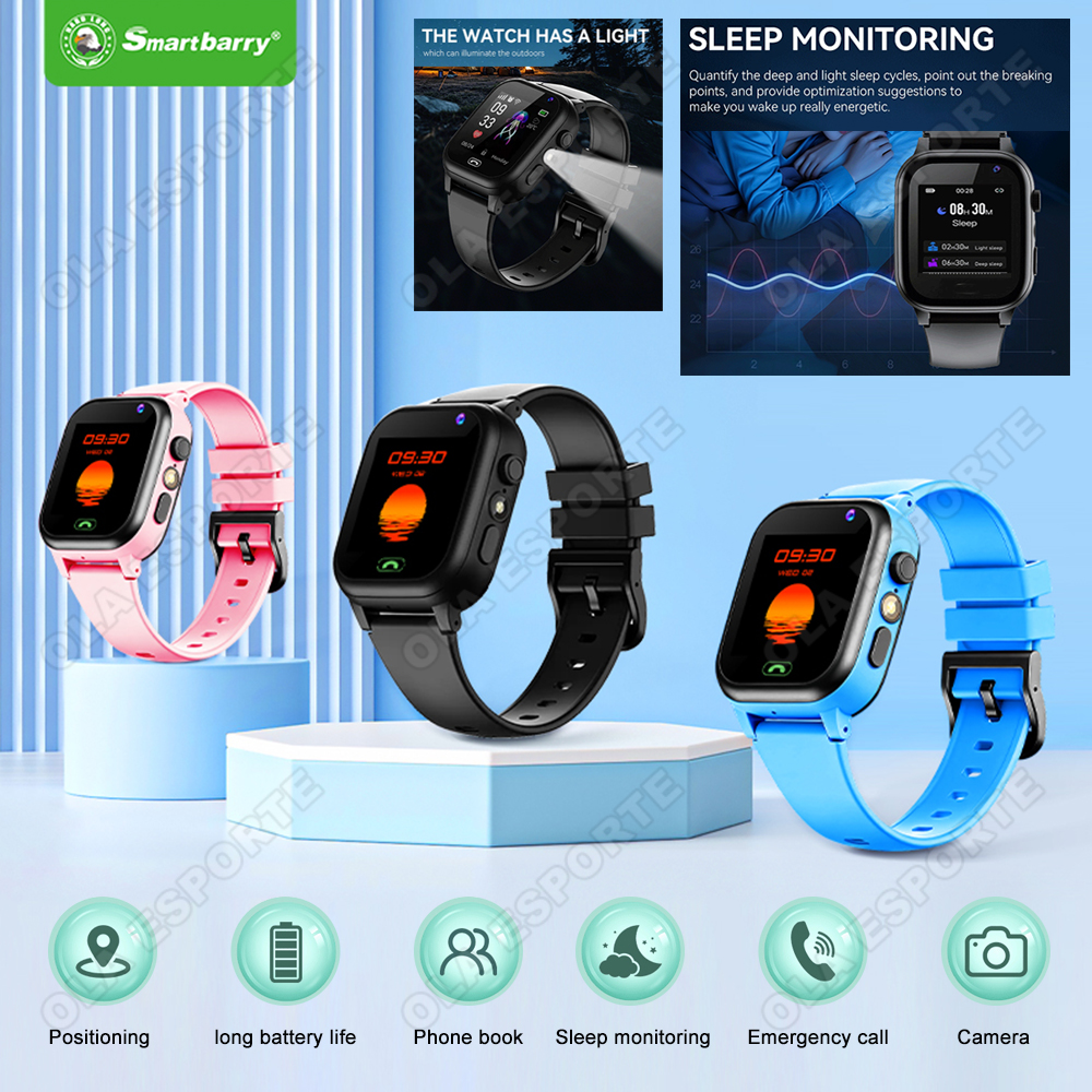 Kids Smartwatch Gps - 4G SIM Card Kids Smartwatch LBS