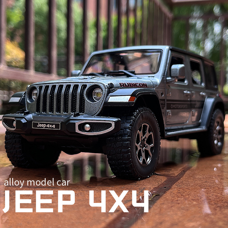 Kids Toys Jeep - 1:22 Jeeps Wrangler Rubicon Alloy Car