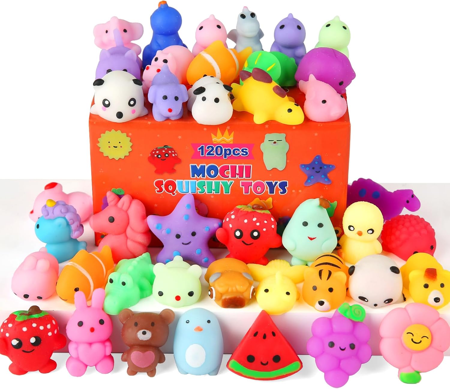 Kids' Toys - 30 Pack Squishy Toys, Kawaii Squishies
