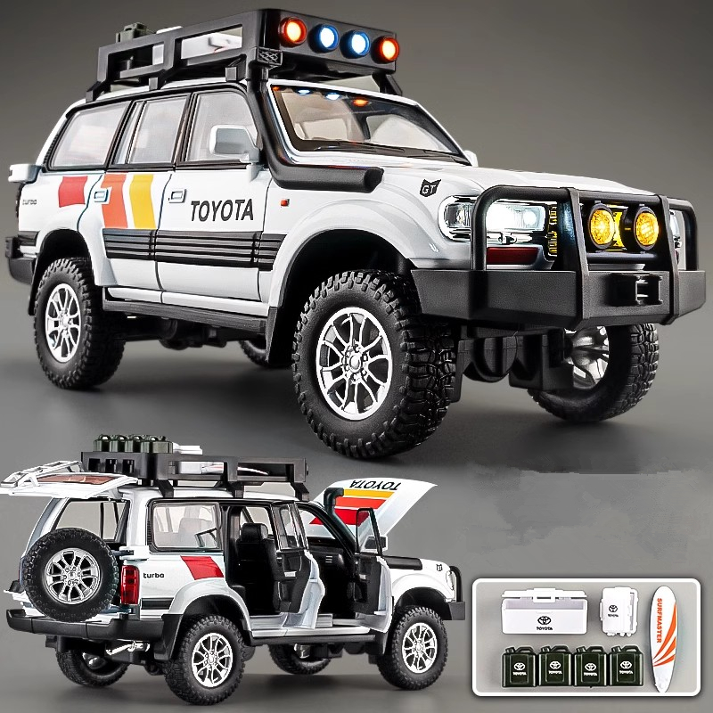 Kids Toys Jeep - 1/24 Toyota Land Cruiser LC80 Alloy