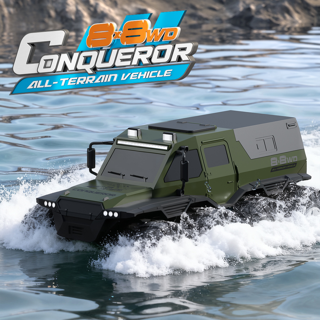Kids Toys Jeep - Y1804 RC Car 2.4G 4WD Amphibious