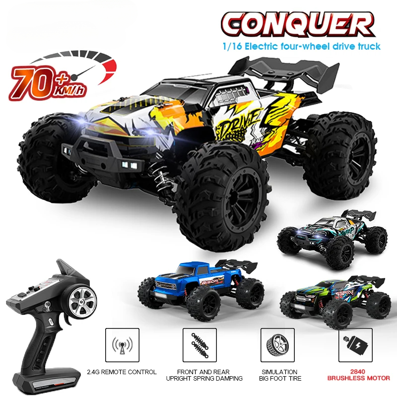 Kid Toys And More - hot 1:16 70KM/H 4WD RC Car