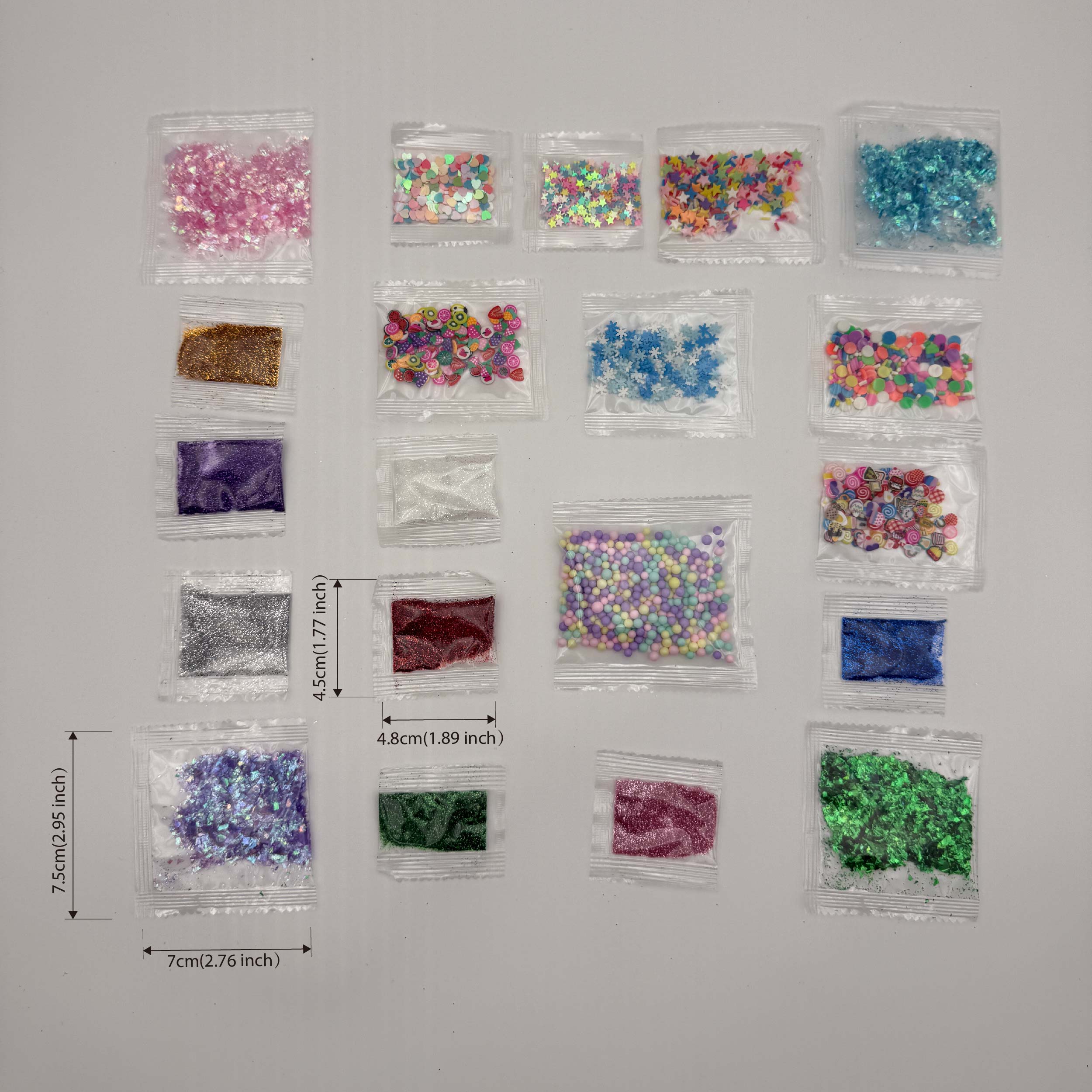 Slime Making Kit - 20 Pcs DIY Slime Supplies Making