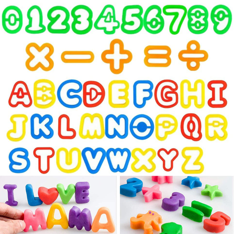 Slime Making Kit - 15/26/41pcs Play Dough Tool Kit Letter