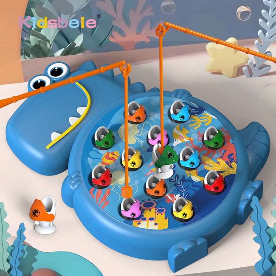 Kids Toys Entertainer - Classic Magnetic Fishing Game – Colorful