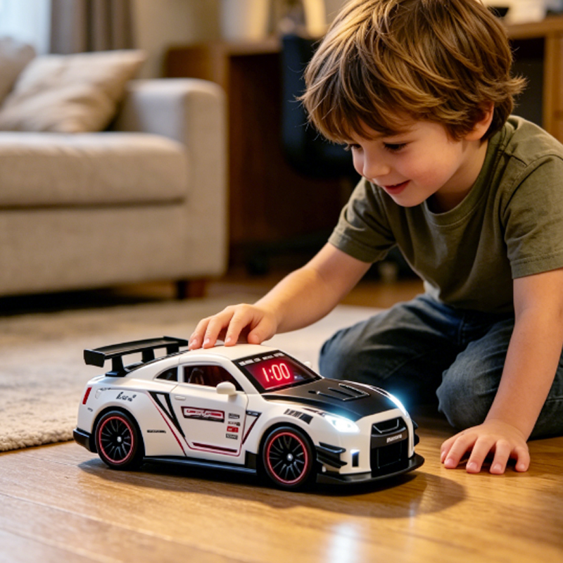 Kids Toys Car - 1SET Kids Supercar Alarm Clock Toy,Race