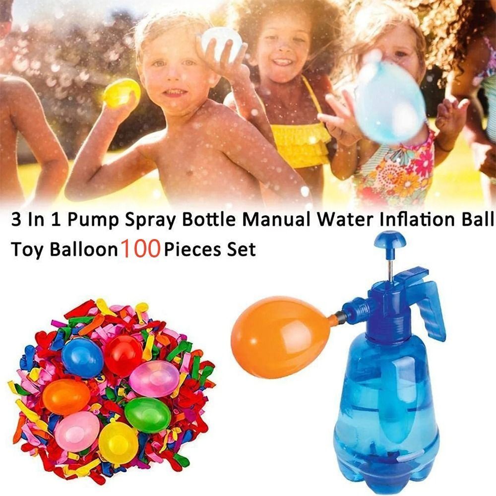 Water Balloon Set - Portable Air Water Bomb Balloon Pump
