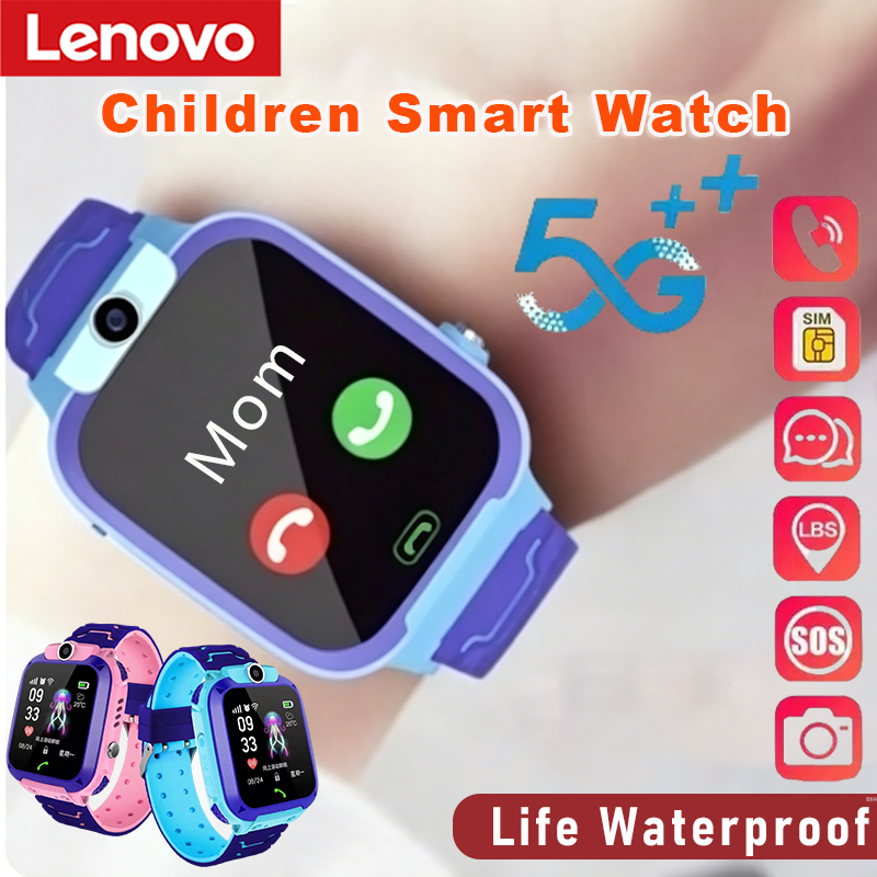 Kids Smartwatch Gps - Lenovo 2026 5G Waterproof Smart Watch
