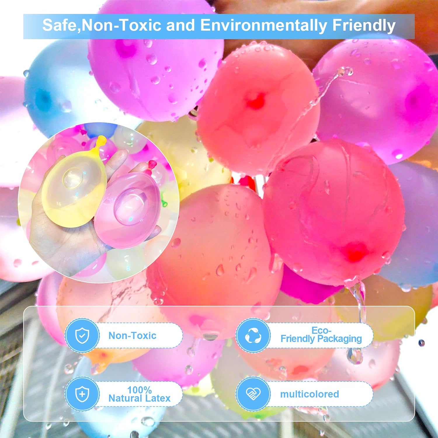Water Balloons Self Sealing, R - Water Balloon Set avaliação e preço