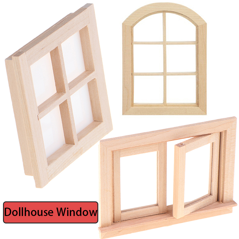 1pcs  DIY Double Window 1/12 D - Kids Toys Play avaliação e preço