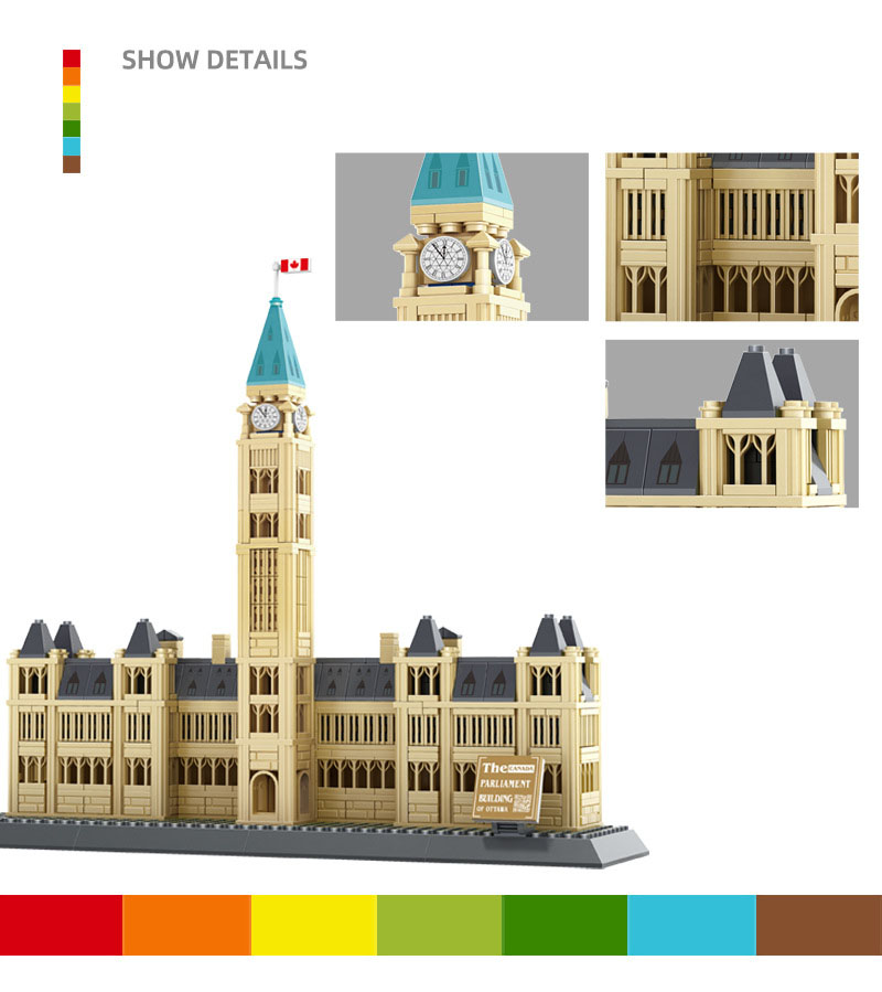 World Famous City Modern Archi - Kids Toys Canada avaliação e preço