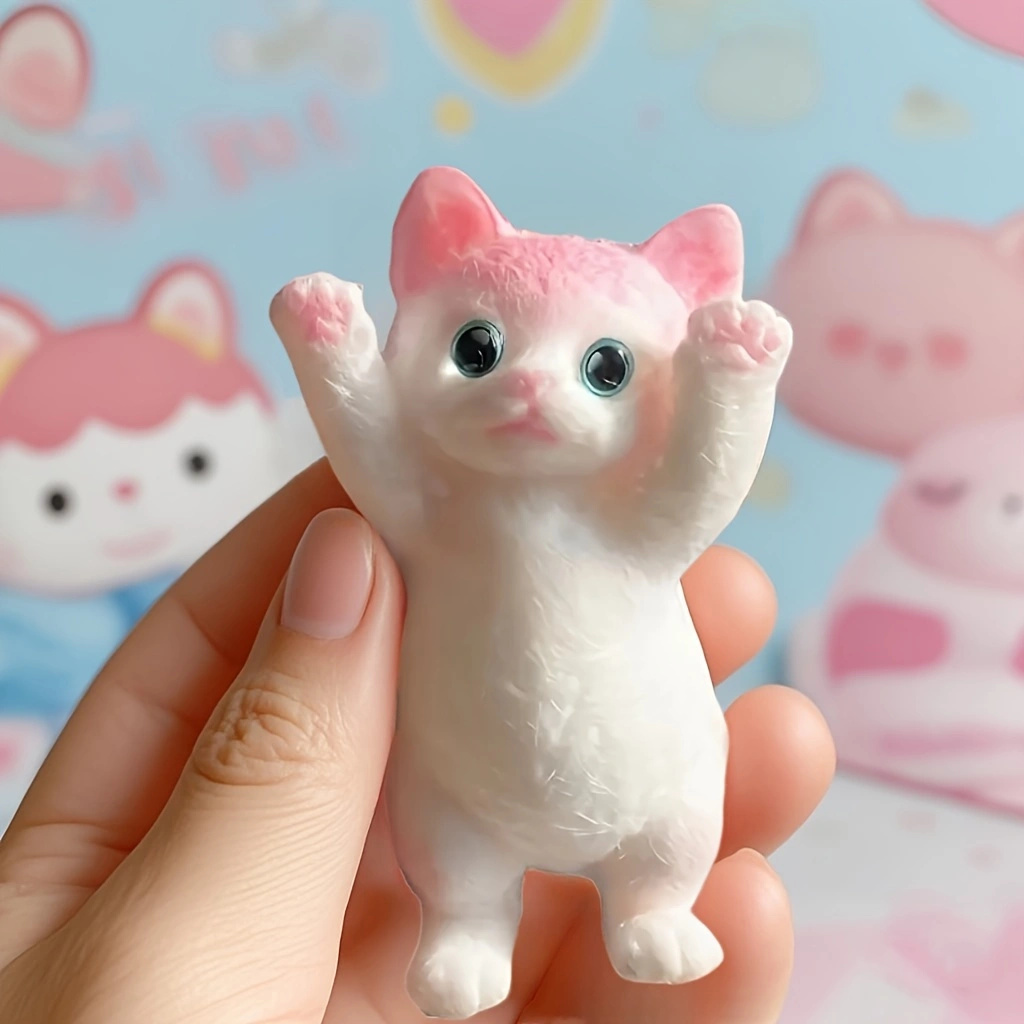 1Pc Squishy Cute Cats Animal S - Kids Toys Entertainer avaliação e preço