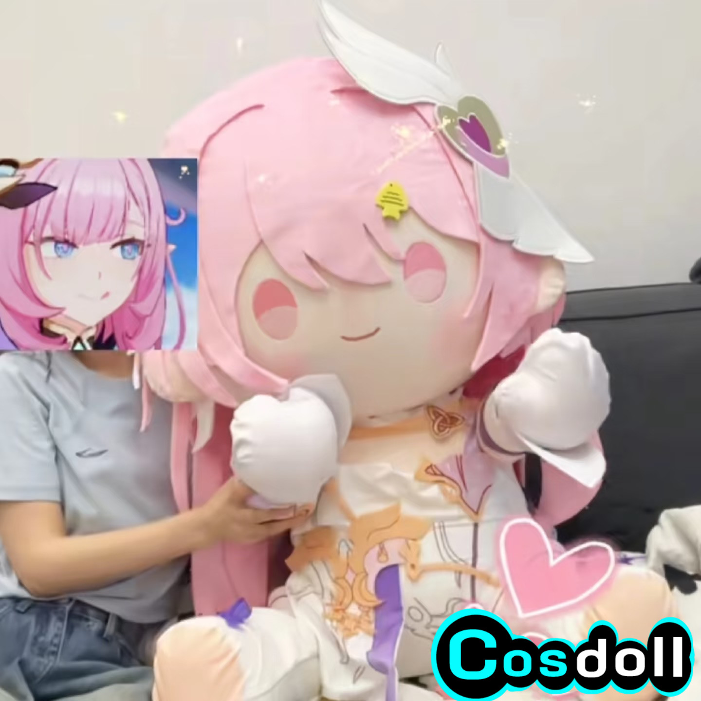 80cm Honkai Impact 3 Elysia St - Kids Toys And Games avaliação e preço