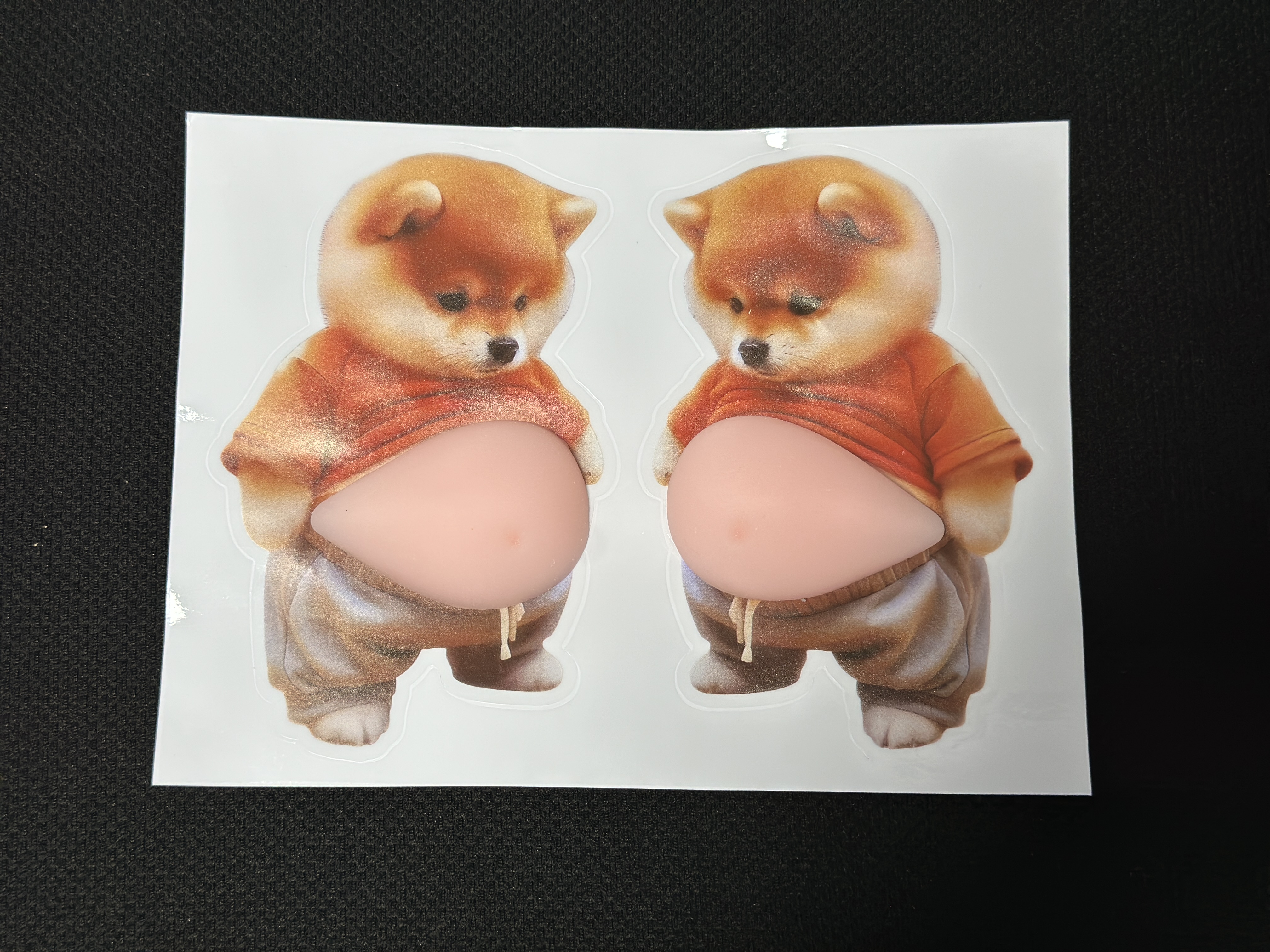 6Pcs 3D Dog & Cat Belly Mochi  - Kids Toys Easter avaliação e preço