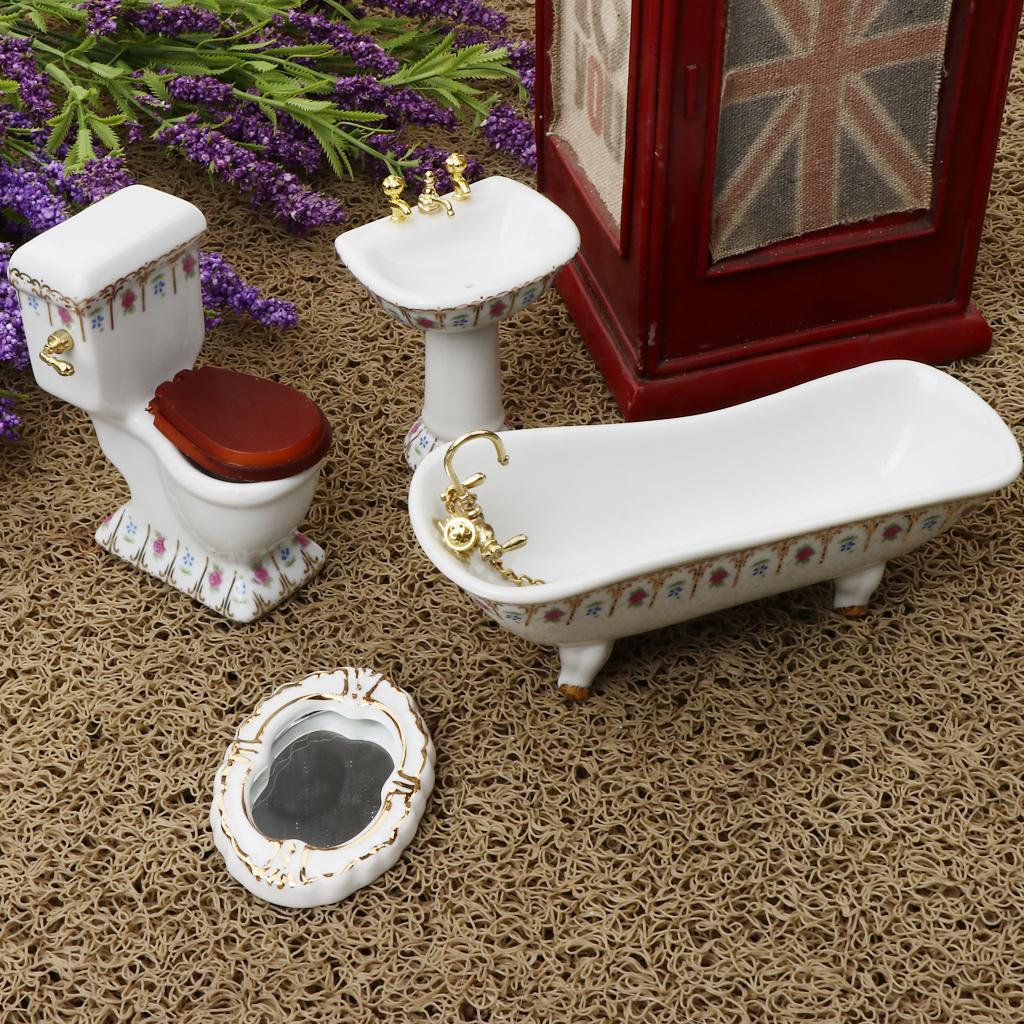Dollhouse Bathroom Accessories - Kids Toys Shop avaliação e preço