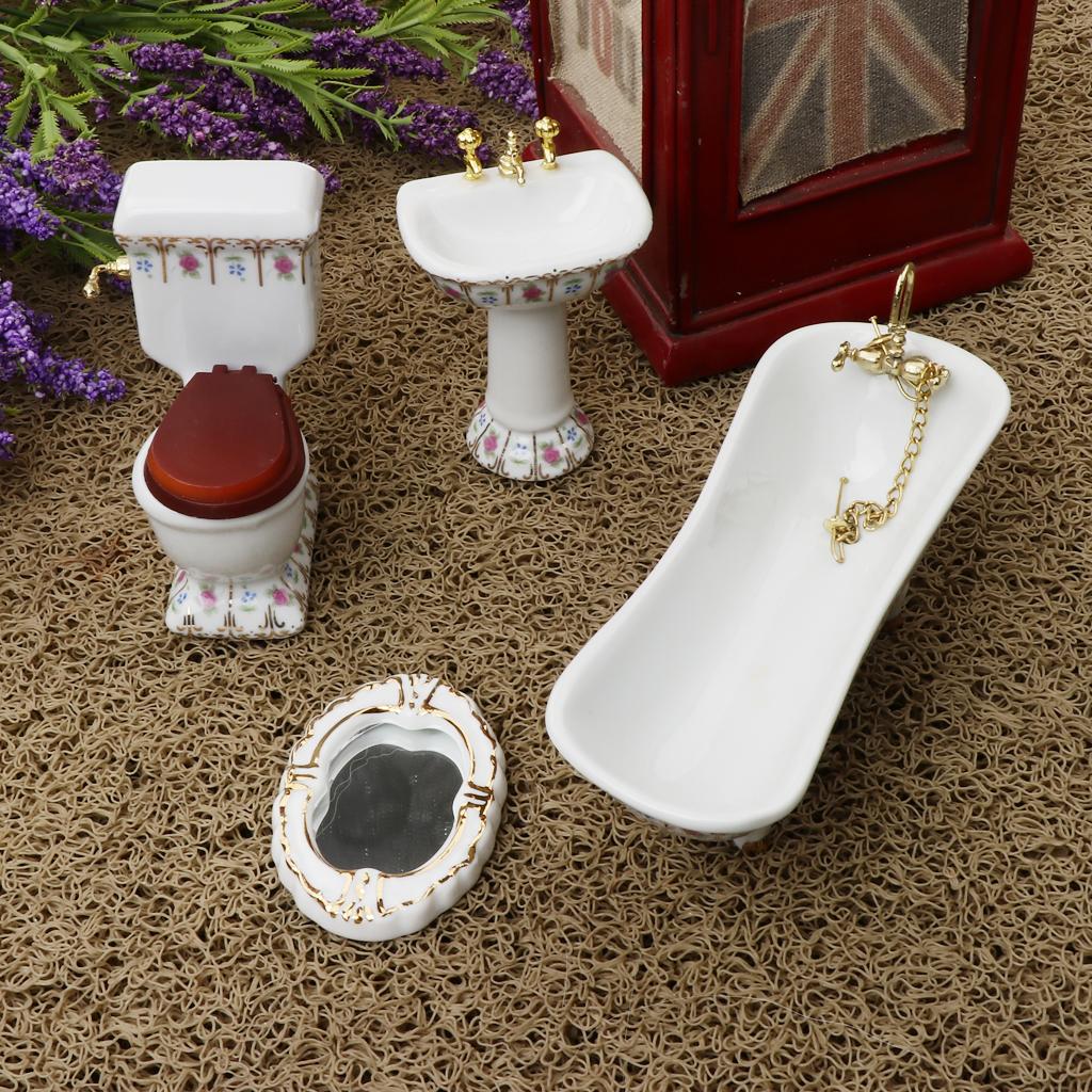 Dollhouse Bathroom Accessories - Kids Toys Shop avaliação e preço