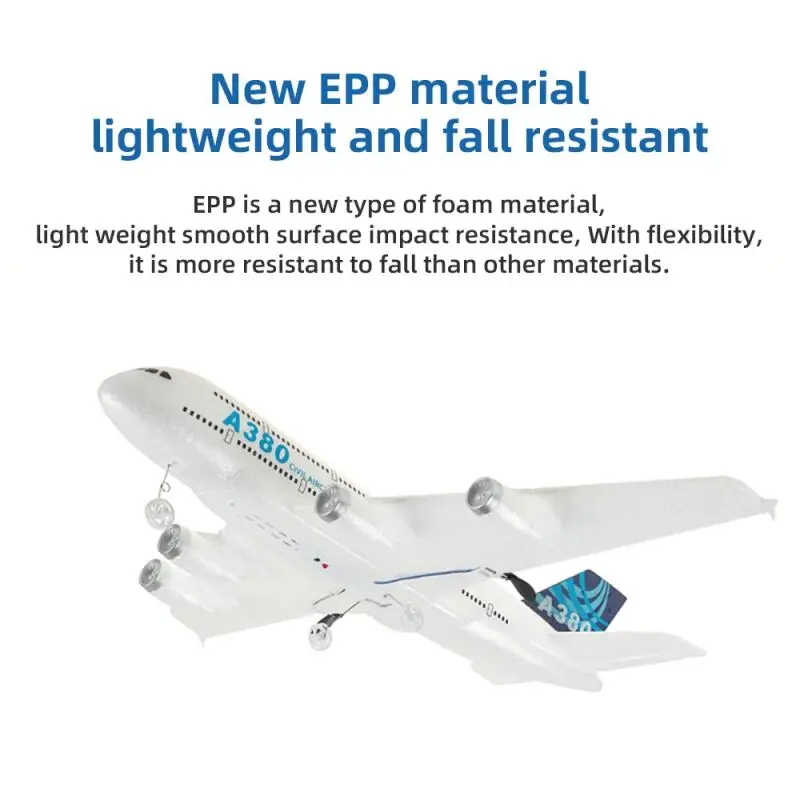 2.4G RC A380 Foam Airplane Gyr - Kid Toys And More avaliação e preço