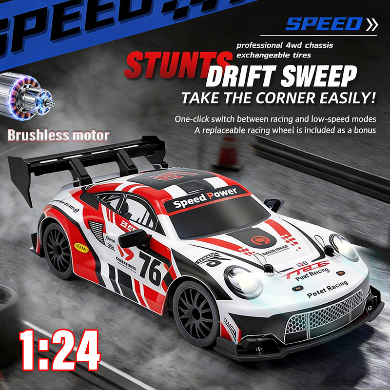 RTR 1:24 RC Drift Cars 4WD 2.4 - Kid Toys And More avaliação e preço