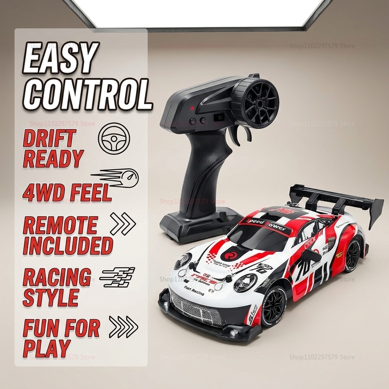 RTR 1:24 RC Drift Cars 4WD 2.4 - Kid Toys And More avaliação e preço