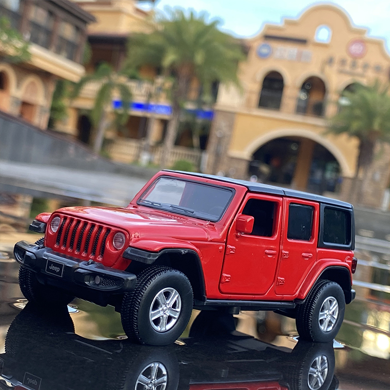 1:36 Jeeps Wrangler Rubicon Gl - Kids Toys Jeep avaliação e preço
