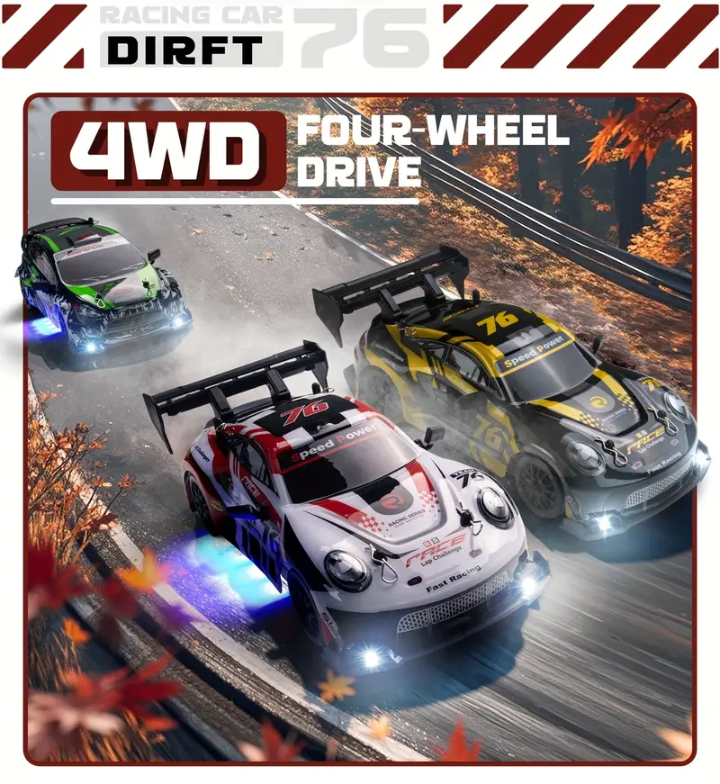 Stunt RC Drift Cars 1:24 Scale - Kid Toys And More avaliação e preço