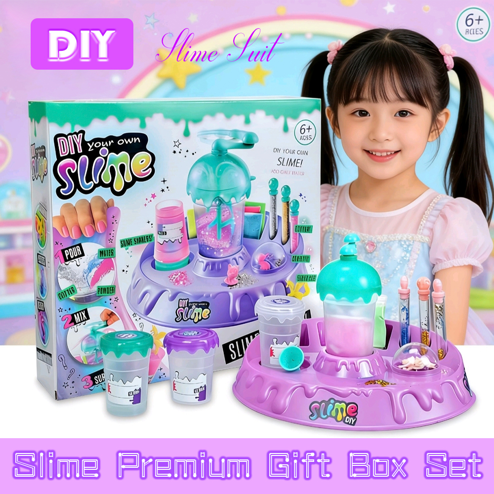 Super Dreamy Slime Set, Childr - Slime Making Kit avaliação e preço