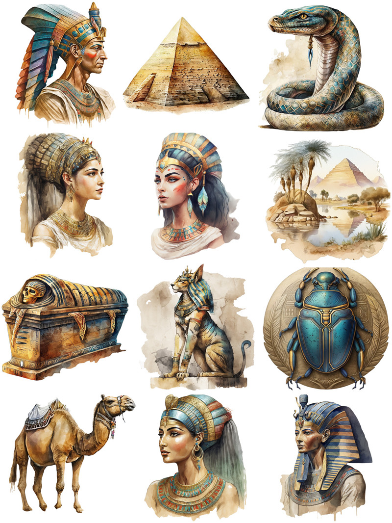 Ancient Egypt Stickers Crafts  - Kids Toys Egypt avaliação e preço