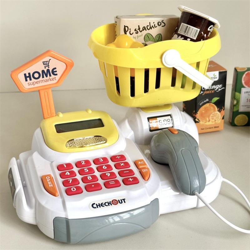 Cashier Toy Cash Register Play - Kids Toys Shop avaliação e preço