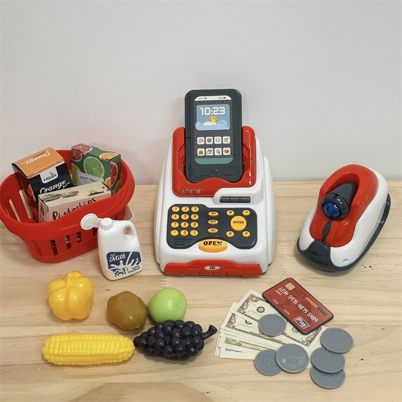 Cashier Toy Cash Register Play - Kids Toys Shop avaliação e preço
