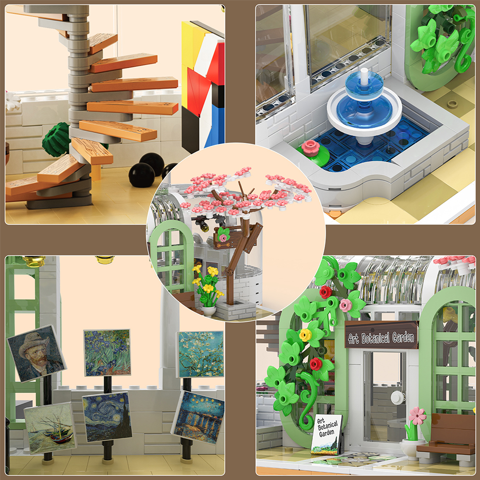 Botanical Garden With Van Gogh - Kids Toys Exhibition avaliação e preço