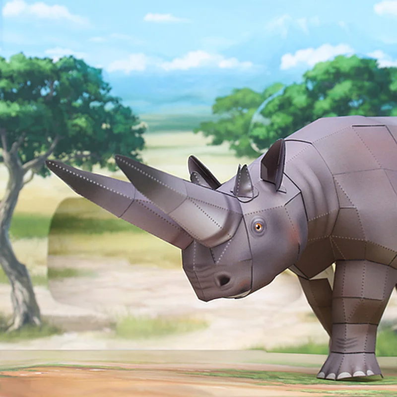 Egypt Arsinoitherium Origami A - Kids Toys Egypt avaliação e preço