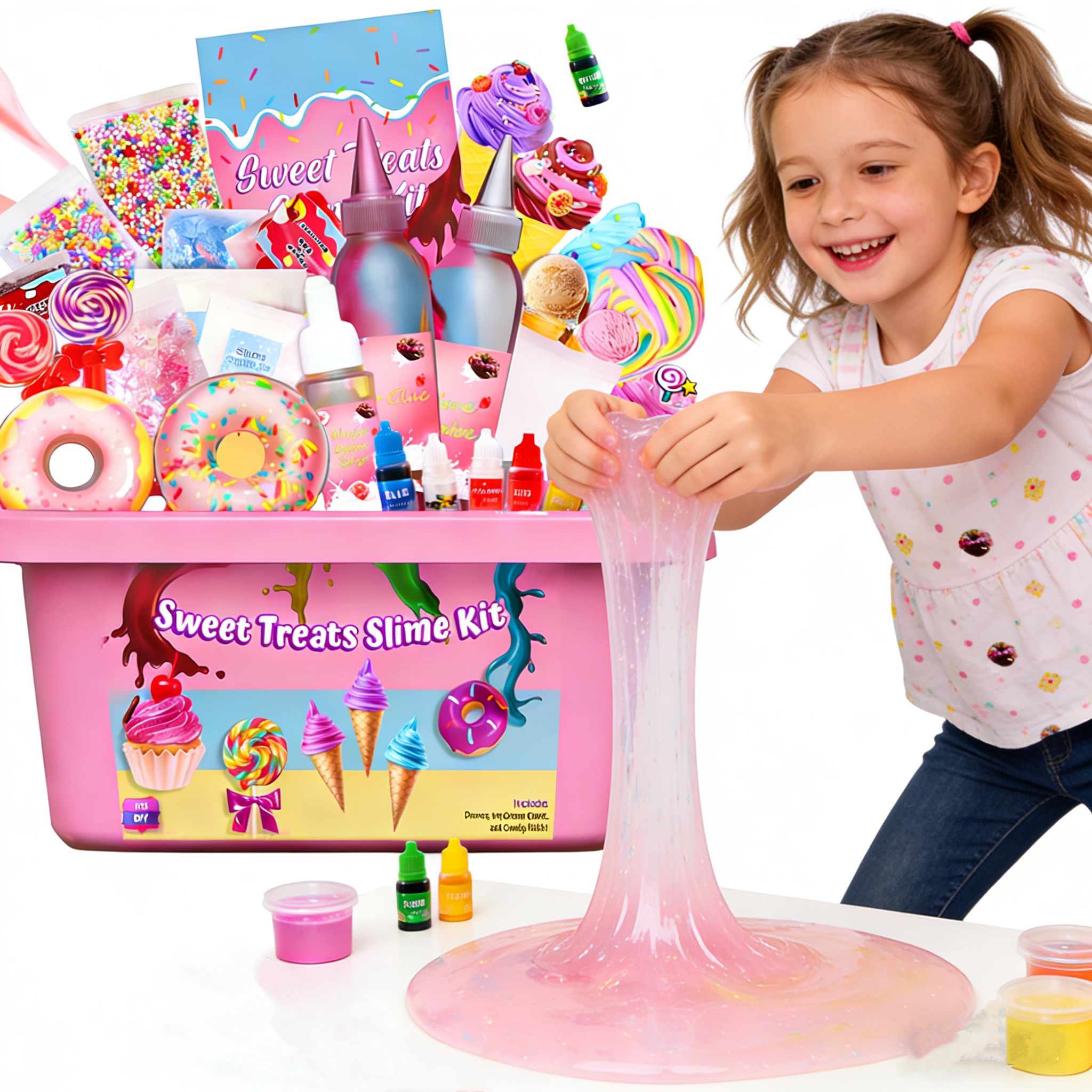 Sweet Treats Slime Kit | DIY S - Slime Making Kit avaliação e preço