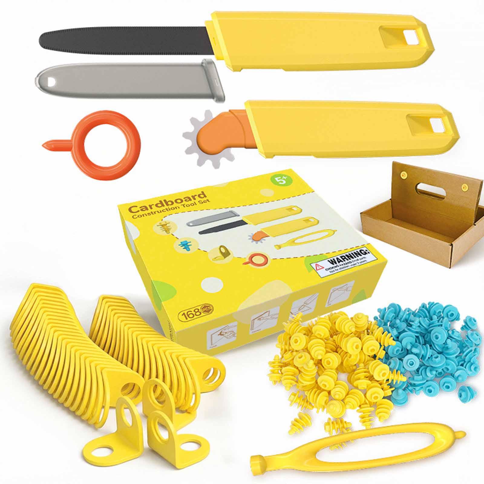 168x Cardboard Construction To - Kids Toys Shop avaliação e preço