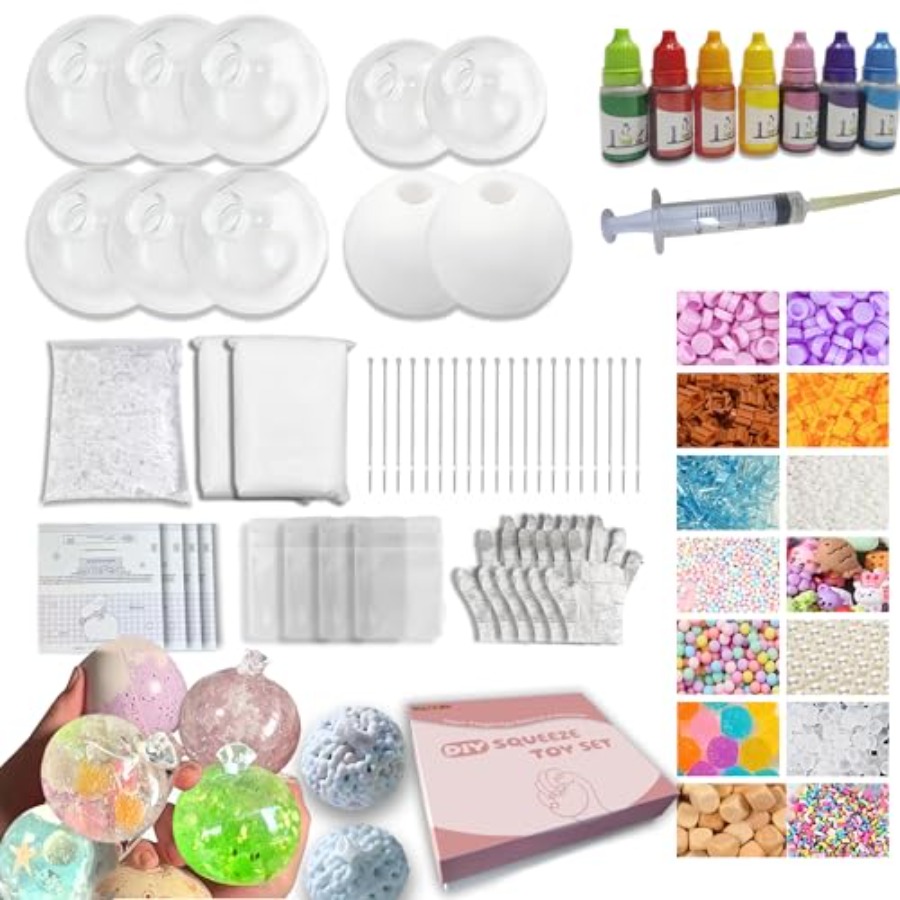 DIY Stress Ball Making Kit-Eas - Slime Making Kit avaliação e preço