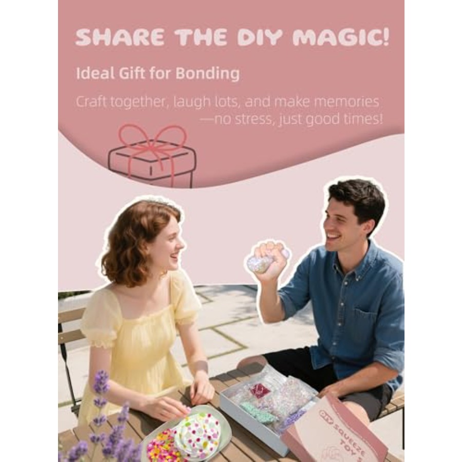 DIY Stress Ball Making Kit-Eas - Slime Making Kit avaliação e preço