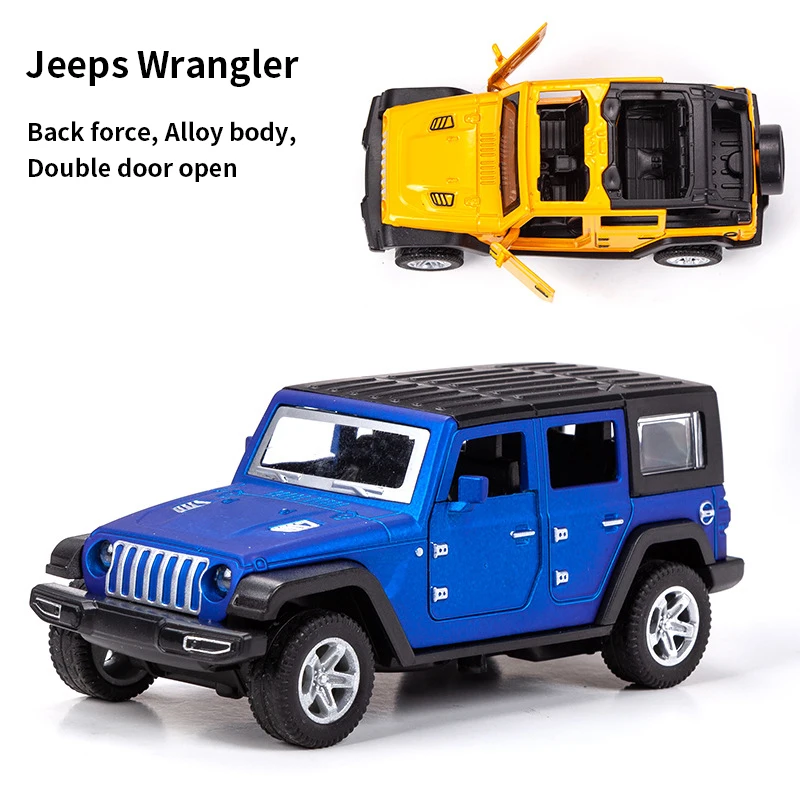 Bagged 1:36 alloy JEEPS Wrangl - Kids Toys Jeep avaliação e preço