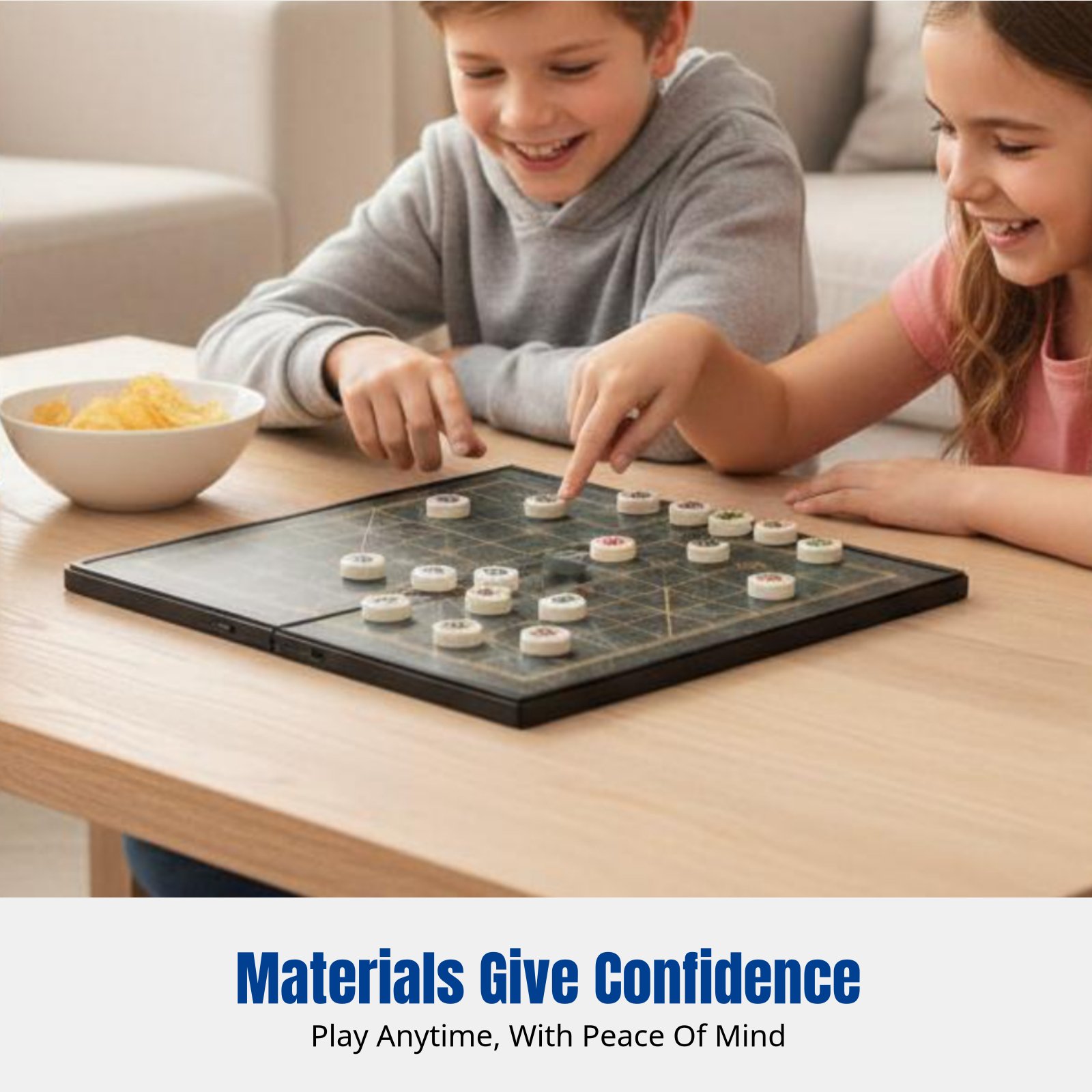 Foldable Chess Set, Multi-Game - Kids Toys And Games avaliação e preço