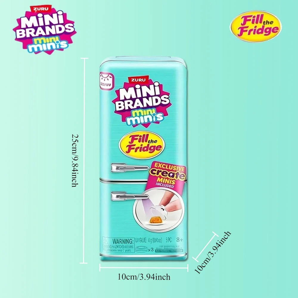 ZURU Mini Brands Refrigerator  - Kids Toys Home avaliação e preço
