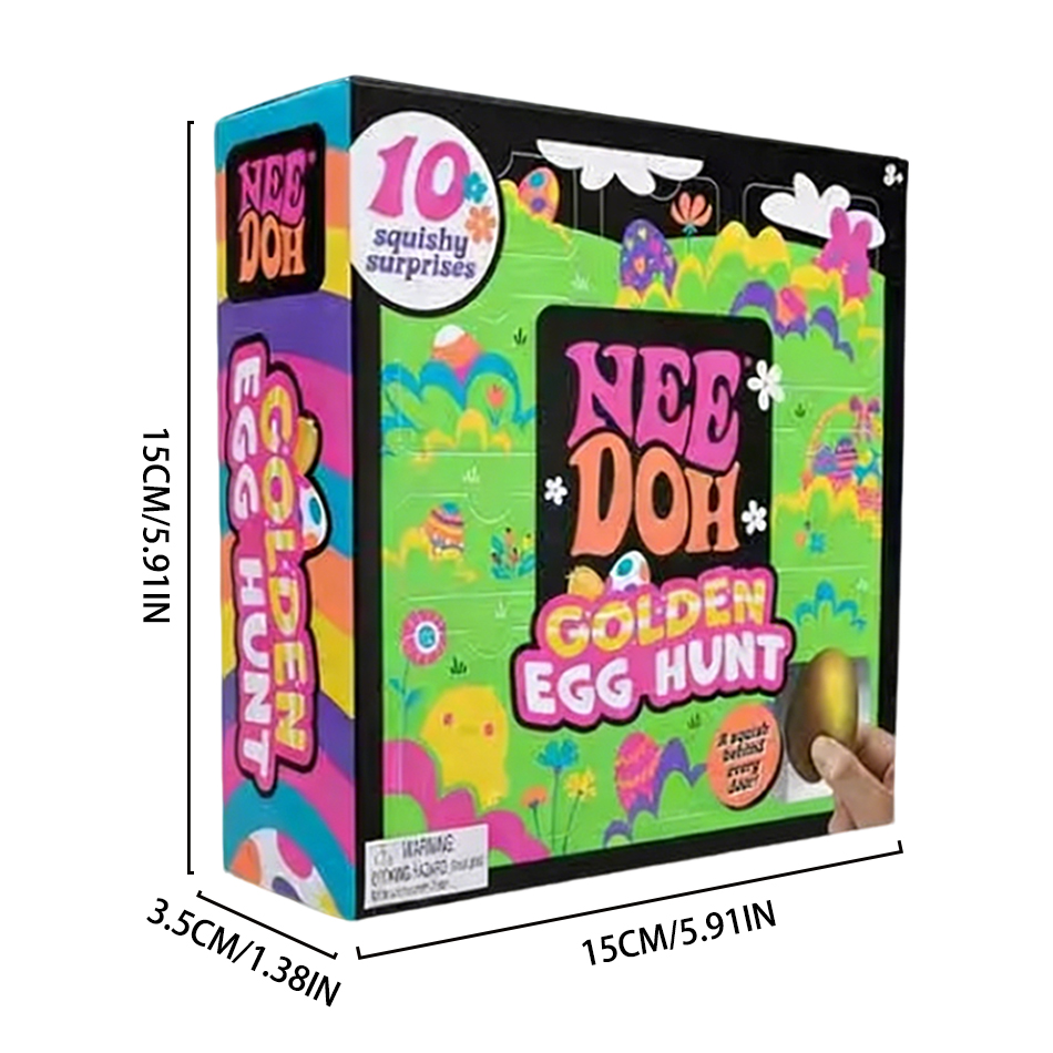 2026 Needohes Golden Egg Hunt  - Kids Toys Easter avaliação e preço
