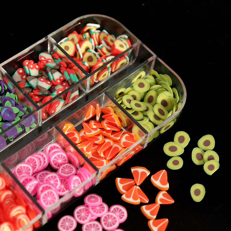 12 Grid Mixed Fruit Polymer So - Slime Making Kit avaliação e preço
