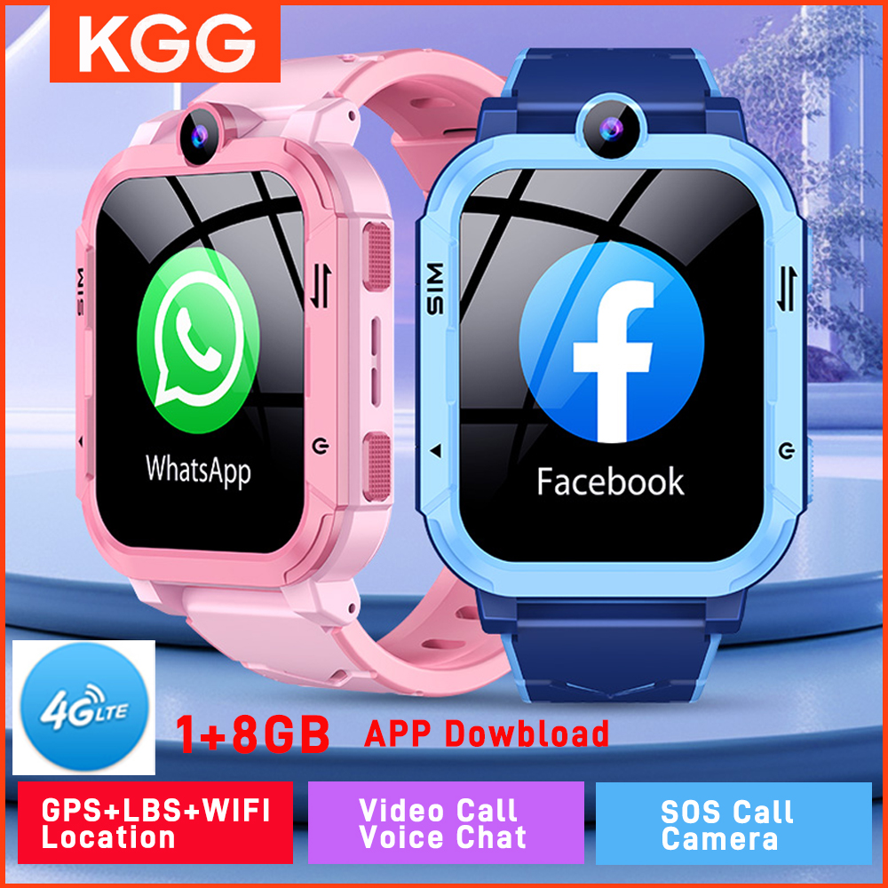 4G Kids Smart Watch 1+8GB GPS  - Kids Smartwatch Gps avaliação e preço