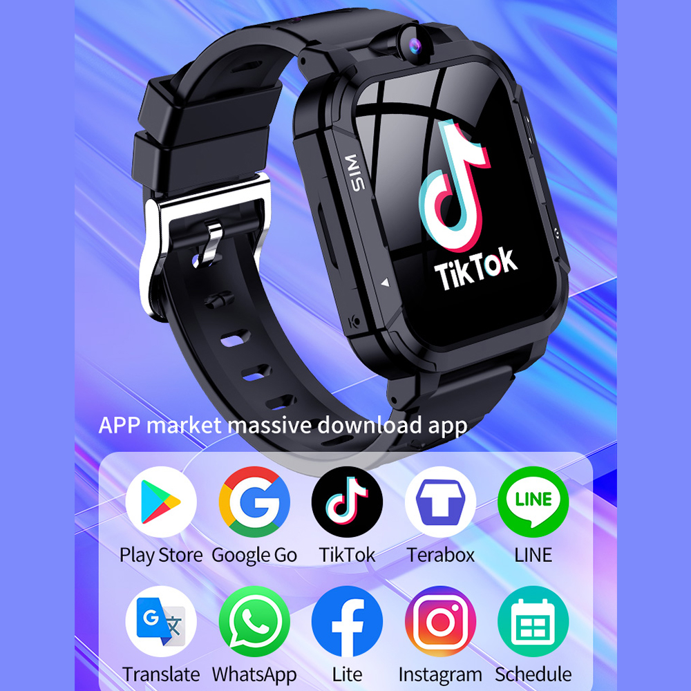 4G Kids Smart Watch 1+8GB GPS  - Kids Smartwatch Gps avaliação e preço