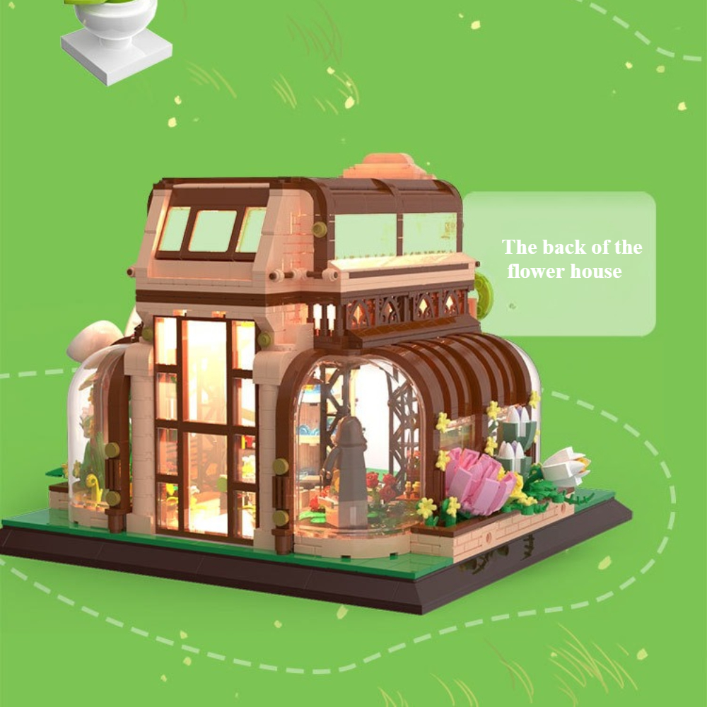 MOC Botanical Garden Orchid Fl - Kids Toys Exhibition avaliação e preço