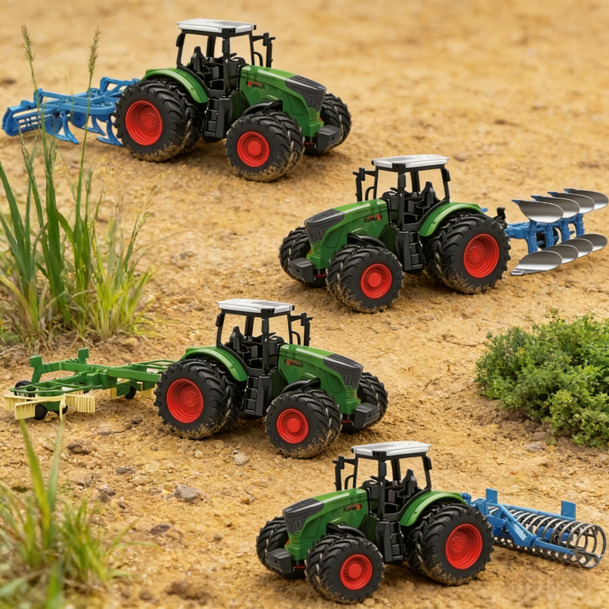 Farm Tractor Toy Set for Kids: - Kids Toys Entertainer avaliação e preço