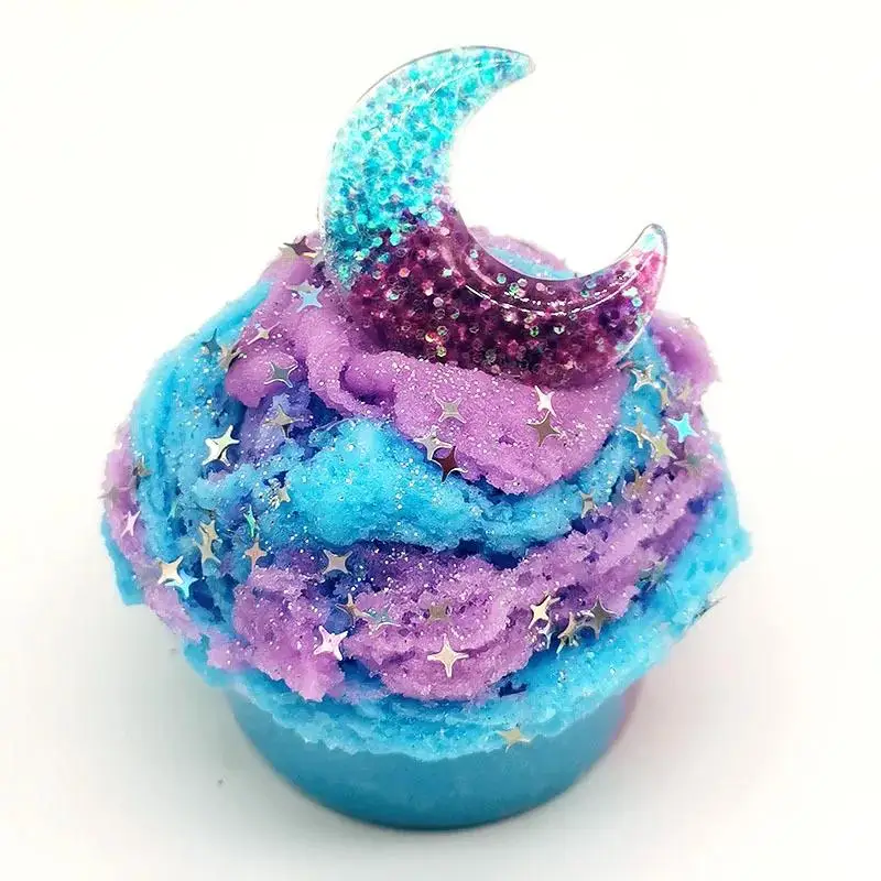 1 Set 60ml Moon Snowflake Mud  - Slime Making Kit avaliação e preço