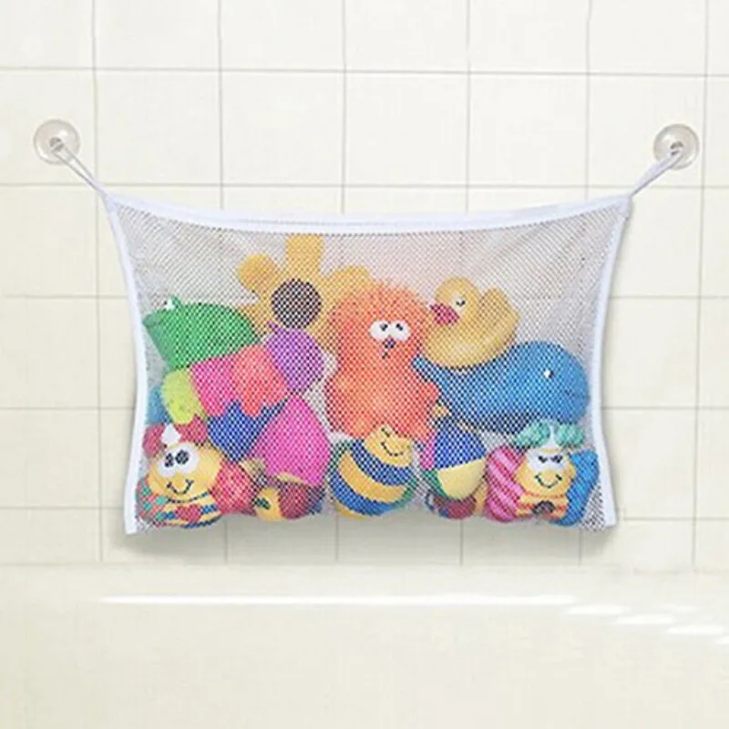 Baby Bathroom Mesh Bath Bag Ki - Kids Toys Basket avaliação e preço