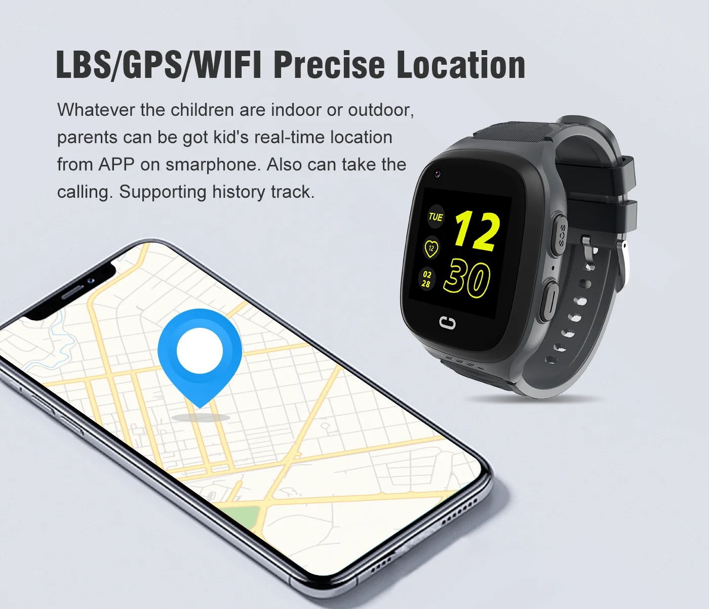 4G Kids Smartwatch SOS Waterpr - Kids Smartwatch Gps avaliação e preço