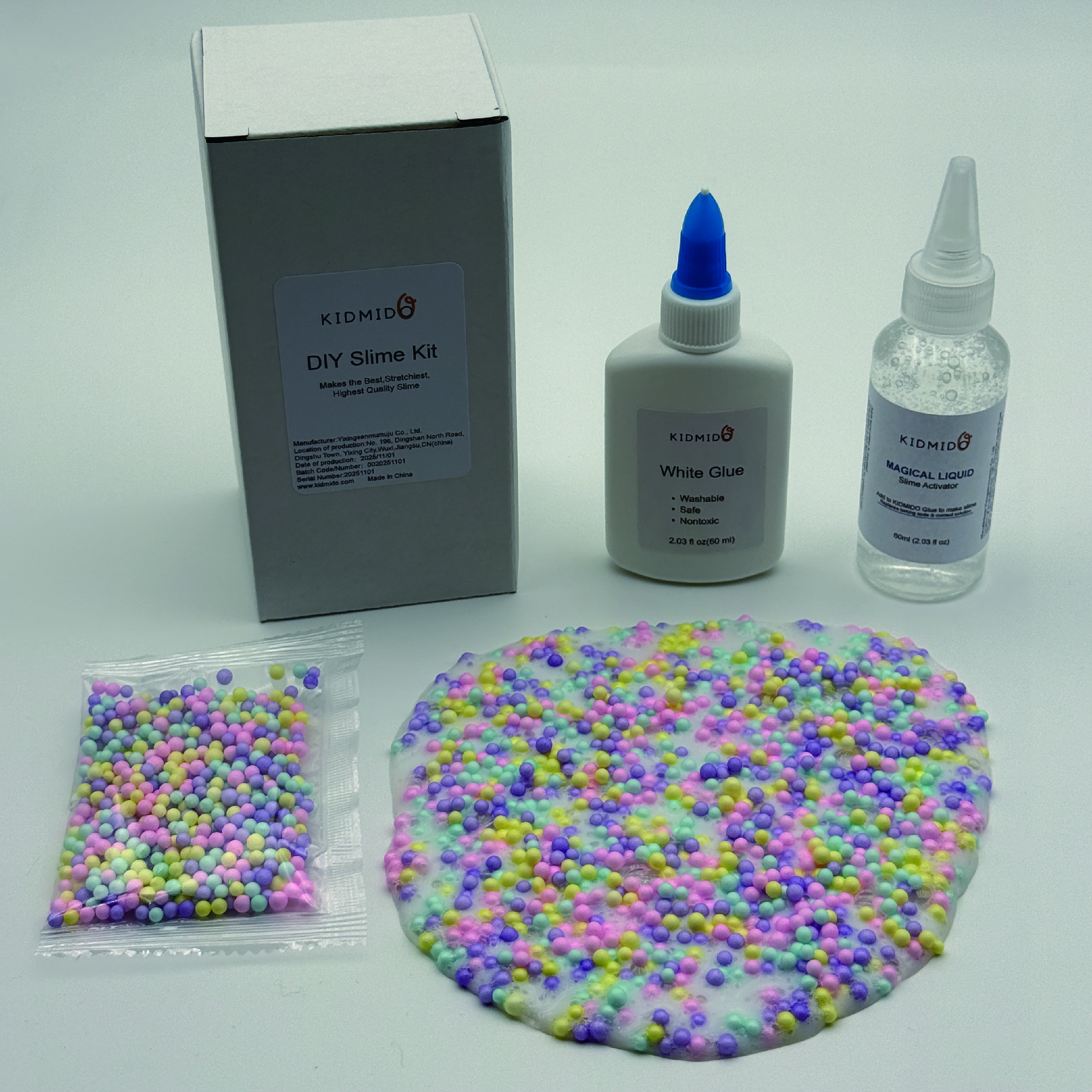 KIDMIDO - DIY Slime Kit Includ - Slime Making Kit avaliação e preço