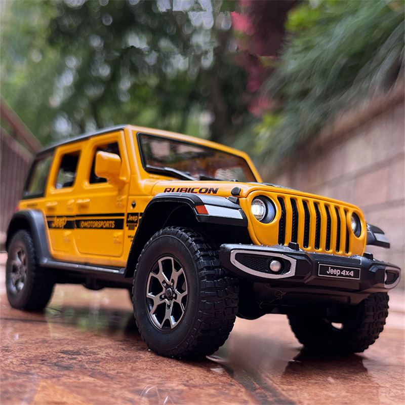 1:22 Jeeps Wrangler Rubicon Al - Kids Toys Jeep avaliação e preço